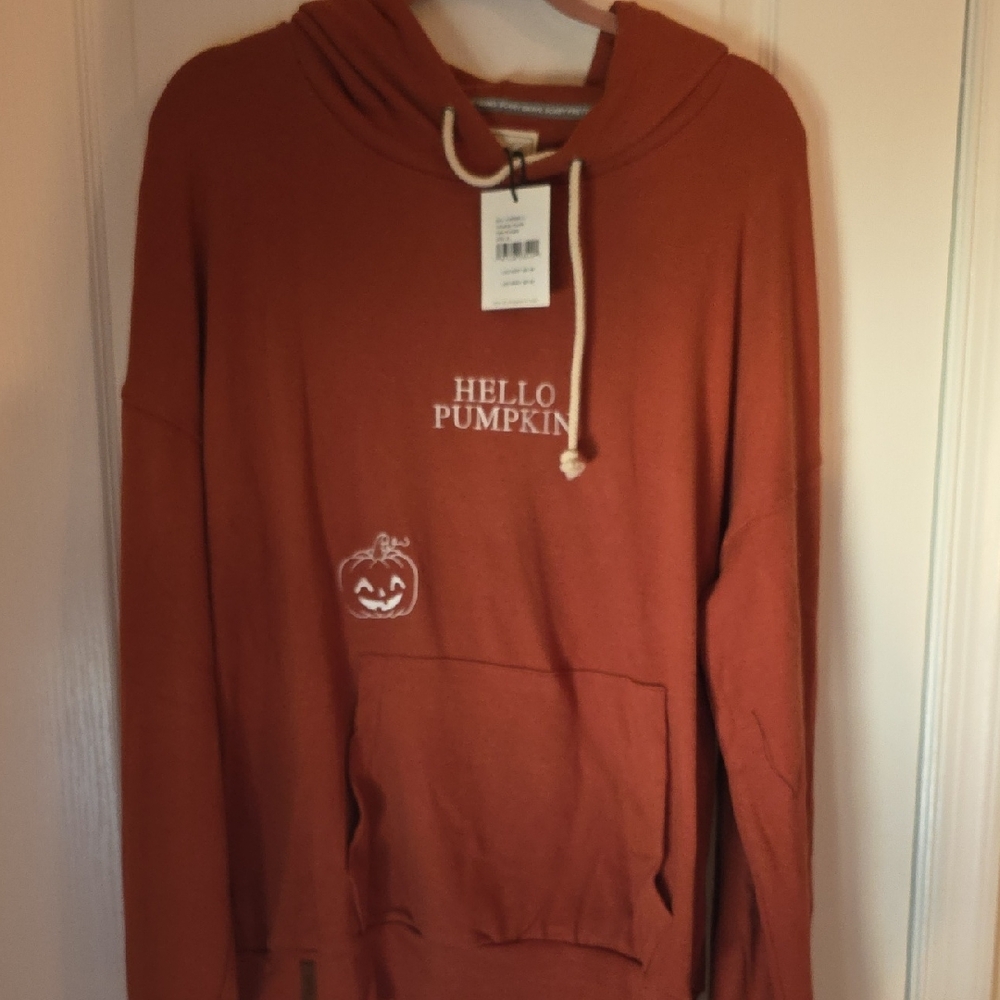 Ampersand&Avenue Hello Pumpkin Women's Hoodie